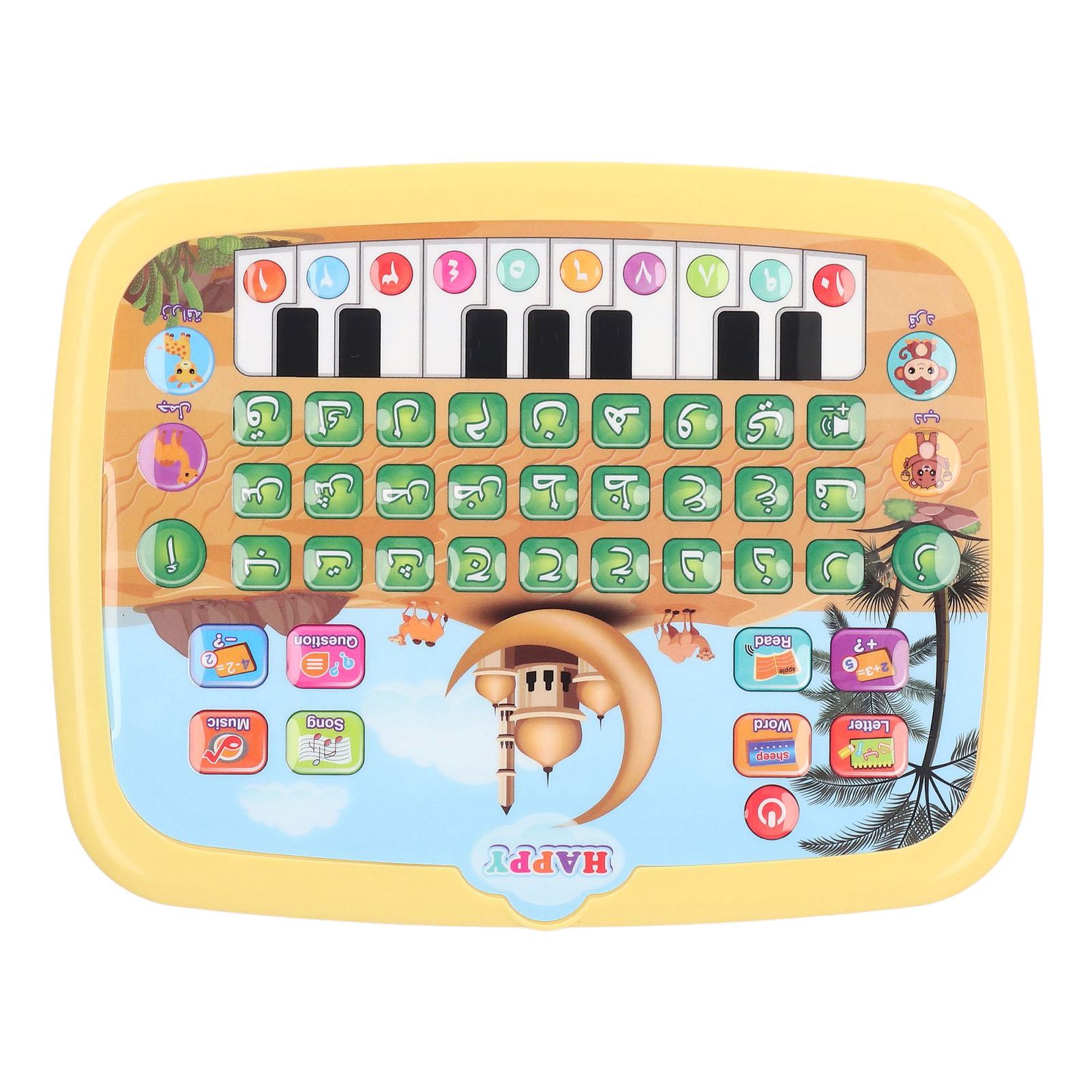 Child Arabic Lrning Rding NaMachine NaIntelligent Educational Toy 28 NaAlphabet Words 10 Number Electronic Arabic Lrning Book