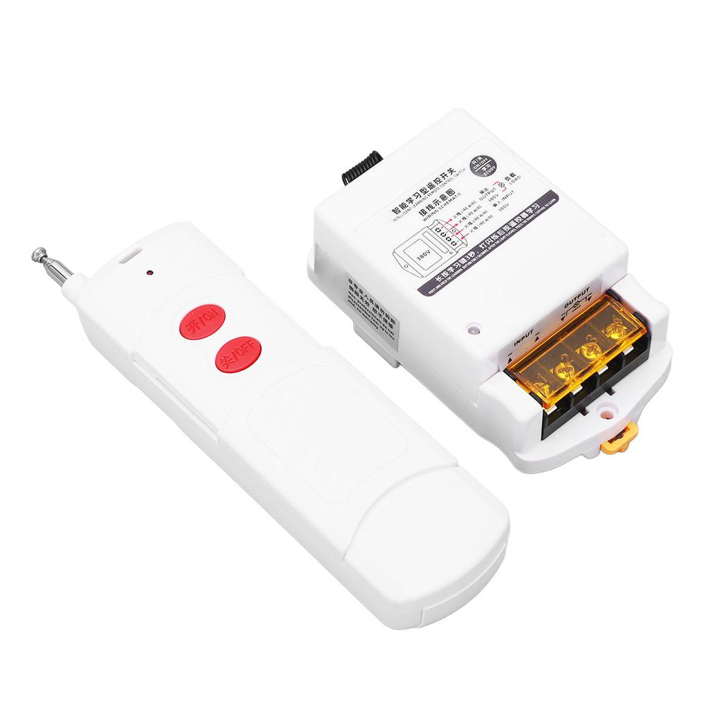 Smart RF Remote Control Switch Multifunctional Wireless Switch for Alarm and Water Pump AC 380V