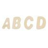 156pcs Wood Embellishments Wooden Letters Alphabet Scrapbook Craft Kids Toys Gift for Early Learning
