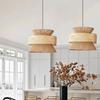 Vintage Wabi Sabi Handmade Hemp Rope Chandelier B&B Restaurant Bar Cafe Dining Room Pendant Lights Hanging Lamp Fixture