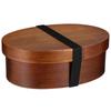 Amosfun Wooden Bento Japanese Large Stylish Lunch Box with Sushi Case and Removable Perfect for or 18x13cm Box, 800ml, Style, Capacity, Dividers,