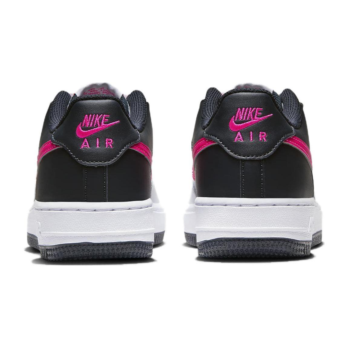 Детские кроссовки Nike Air Force 1 GS White Obsidian Pink Dark-Obsidian Fierce-Pink — фото 5