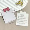 10Pcs Bow Tie False Nails Display Cards Cartoon New Style False Nail Tips Portable Nail Photography Props Manicure Showing Tools