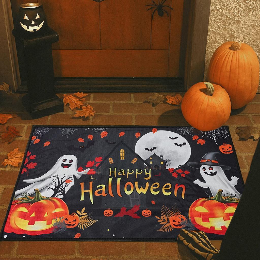 Halloween Doormat Durable And Easy To Clean Halloween Home Decor, Suitable For Bedrooms, Kitchens, Entrances, Etc.