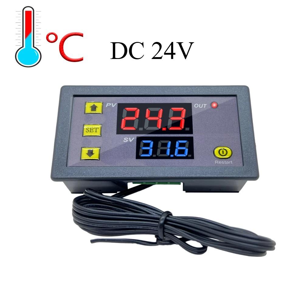 W3230 Mini Digital Temperature Controller 12V 24V 220V Thermostat Regulator Heating Cooling Control Thermoregulator With Sensor