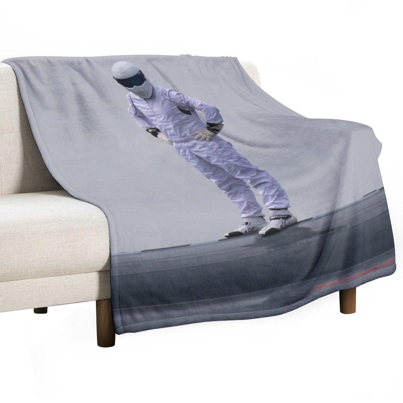 Stig On A Plane Throw Blanket Decorative Throw Decorative Sofas Large bed plaid Blankets 30x40in