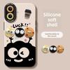 3D Coal Ball Apple 17 Pro Max Phone Case 17 Pro with Lanyard 17 Cute Air Silicone 16 Full Coverage Soft Case