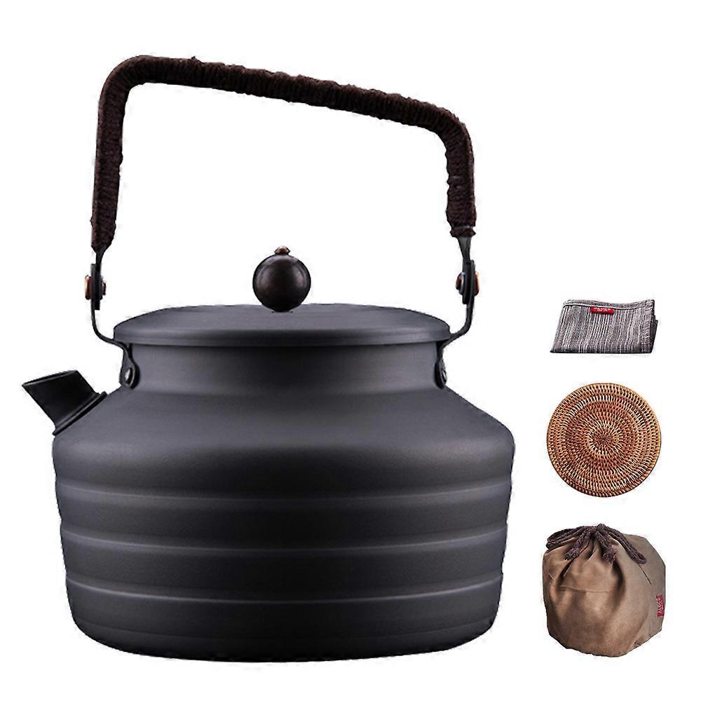 1.3L Camping Water Kettle Portable Camping Tea Kettle for Outdoor Hiking Picnic