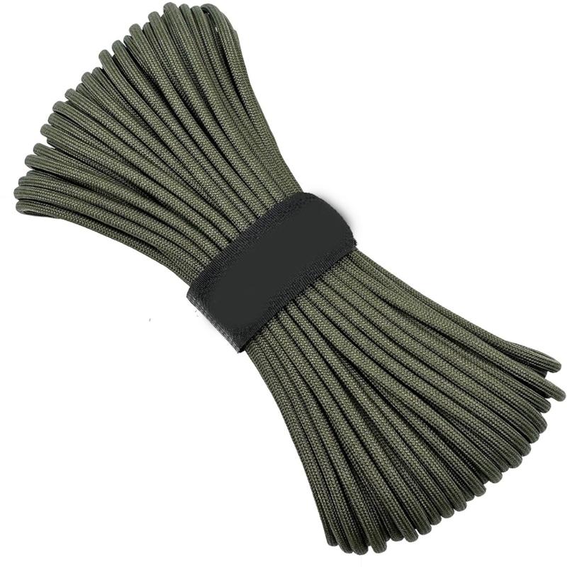 Paracord Rope Tent Cord Clothesline Rope, 7 Strand Parachute Cord Survival Cord 98ft Paracord Tent Rope Tent Paracord