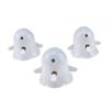 3Pcs Halloween Wind-up Ghost Toy Spooky Cartoon Ghost Walking Toy Toddlers Boys Girls Spring Clockwork Mini White Ghost Toy