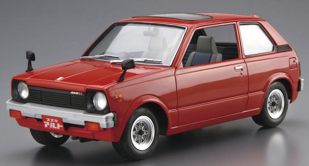Aoshima Bunka Kyozai Die Modellauto-Serie 127 Suzuki SS30V Cervo 1979 für 2 Autos Plastikmodellbausatz Co., Ltd. 1/20 Nein. Alto/SS20 (Kit enthalten)