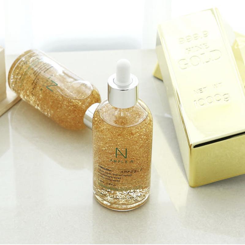 [AMPLE:N] 24K Gold Shot Ampoule 100ml (Large Capacity)/Gold Lifting Seal