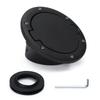 Gas Cap Cover Fuel Tank Door with Keys for   JK & Unlimited 2007-2018