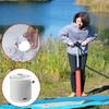 Rechargeable Air Compressors Suit Inflatables Quickly Fill Electric Pumps with Light for Camping Tents, Car Tires
