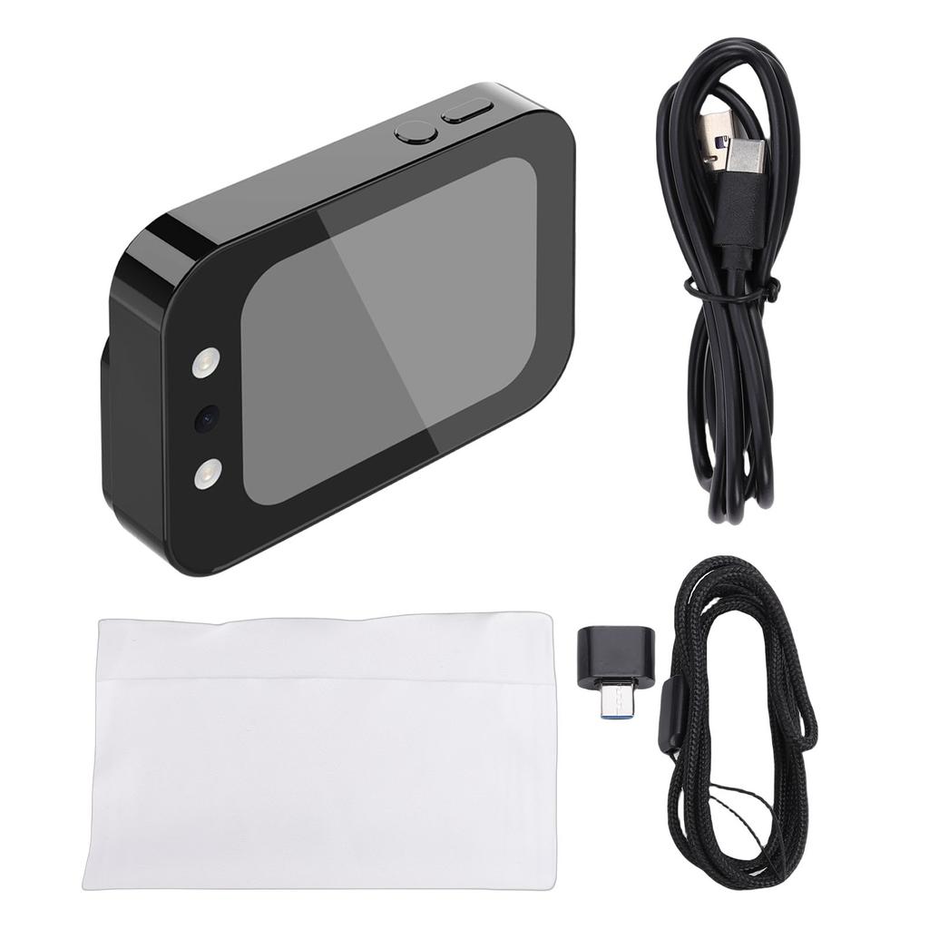4K Digital Camera 64MP HD Sliding Cover CCD for Entertainment Vlog Photography Student Beauty Selfie