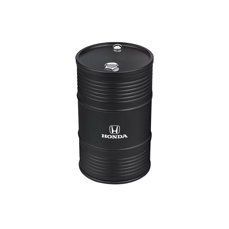 CKNJU1 Oil Drum Styling Car Ashtray Aluminum Cigarette Butt Box For Honda Civic Accord Crosstour Spirior Odyssey Avancier UR-V Sienna