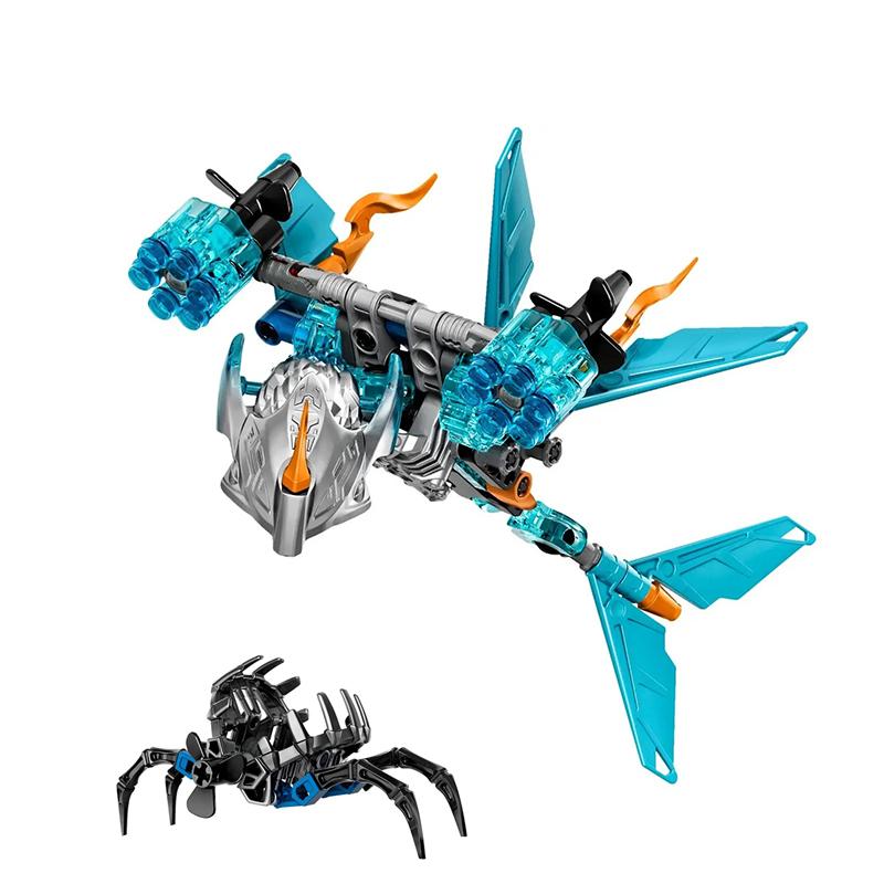 Neue Bionicle Kreatur Meister der Goldenen Maske Bausteine Feuer Uniter Tahu Kombinierter Roboter Mech Steine Spielzeug Für Jungen Geschenke