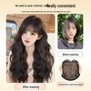 Upgraded Large Scalp Wig: Natural, Traceless Water Wave, Free Parting, No Hairnet Needed