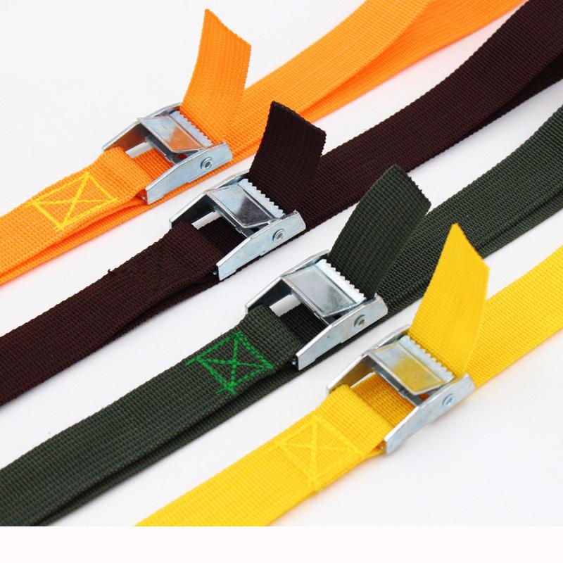Car Auto Boat Fixed Strap Luggage Belt Retractor With Alloy Buckle