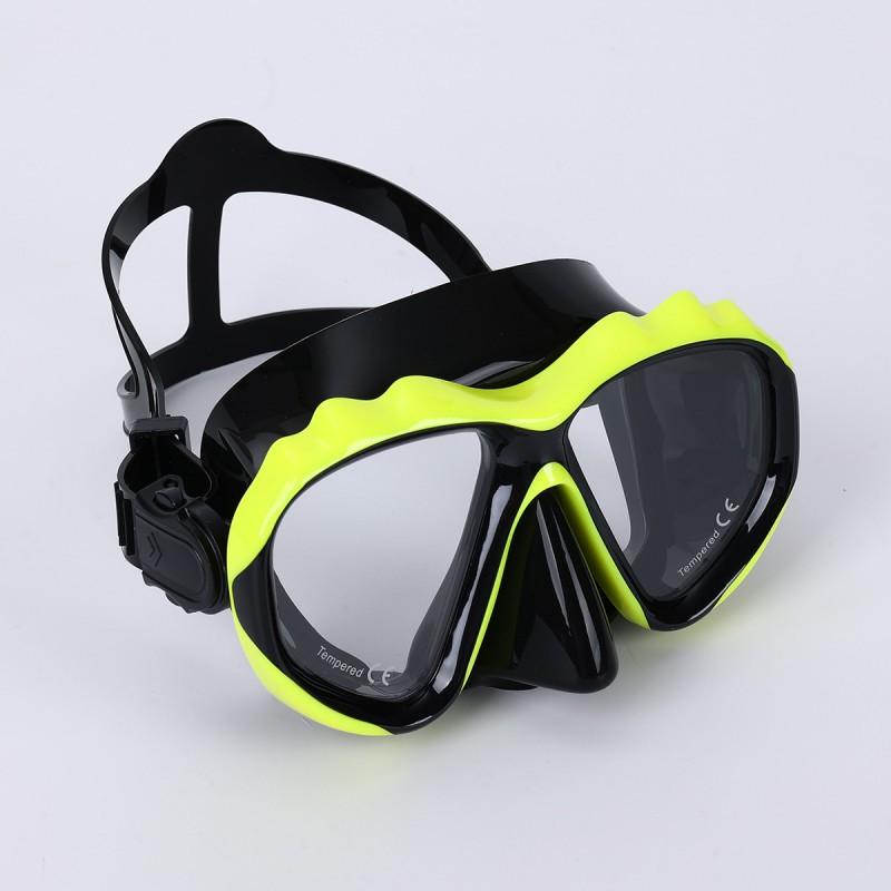 

Diving Glasses Myopia With Degree Nose Protection Integrated Large-frame Set Snorkeling Equipment Mask myopia