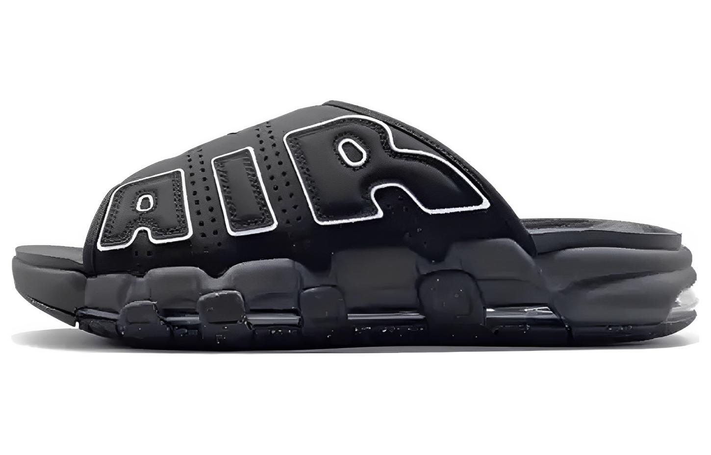 Nike Air More Uptempo Slide  OG Black White  DV2132-001 38.5