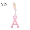 Puppy Teething Toys A-Letter Dog Chew Toy with Braided Rope, Tug of War Pet Boredom Energy Release Toy, Teeth Cleaning for Small Medium Breed Dogs Gum