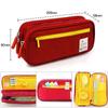 Double-Layered Pencil Case Large Capacity Pen Pouch Multiple Zipper Layers Pencil Box Student School Supplies