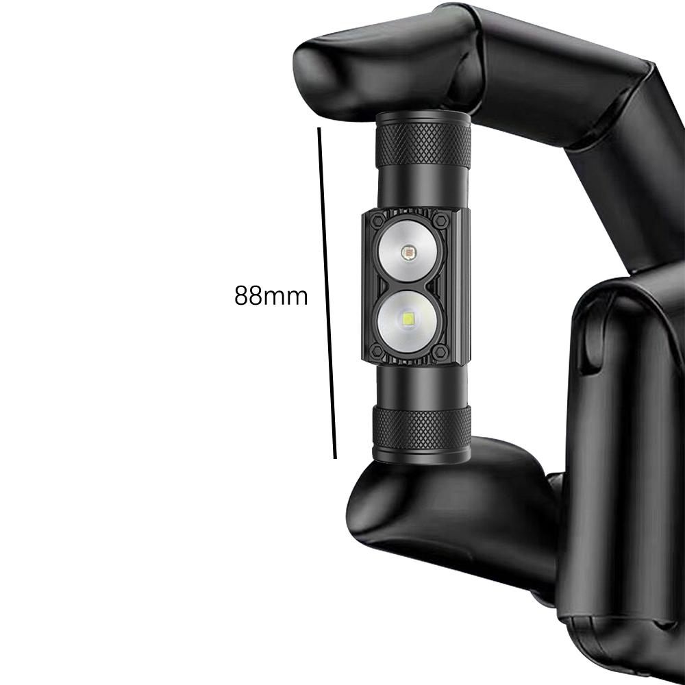 Newest LED Mini Headlamp High Power White Red Headlight 18650 Rechargeable USB Type-C Torch Camping Hunting Flashlight Lamp