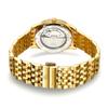 BINLUN Automatic Mechanical Watch with Luminous Date Luxury and Stylish Men's Display, Display, Diamond-Set Watch, Simple, Elegant, (Gold)