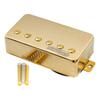 Wilkinson Vintage Alnico 5 PAF Humbucker Pickup with PU Bridge for Epiphone USA Les Paul SG Electric Gold Guitar,
