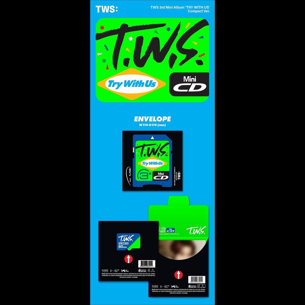 TWS TRY WITH US Compact Ver. 3rd Mini Album