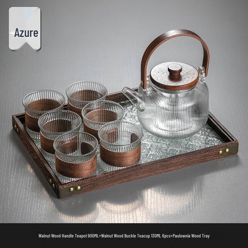 Weiyi Anti-scalding Glass Teapot & Cup Set
