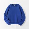 Customizable Kids' Solid Color Sweatshirt - Autumn Style Loopback Baby & Children's Wear
