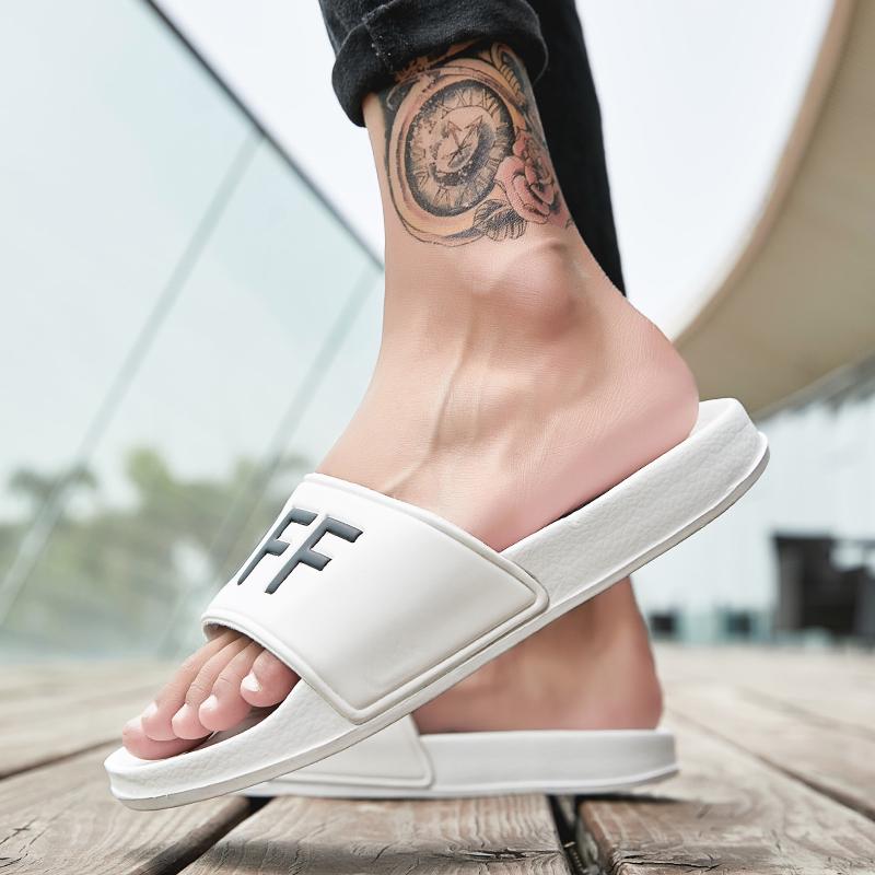 Slippers for Men and Women Lightweight Soft Comfortable Summer Slippers Fashion Outdoor Indoor Slippers Couple Non-slip Flip Flops