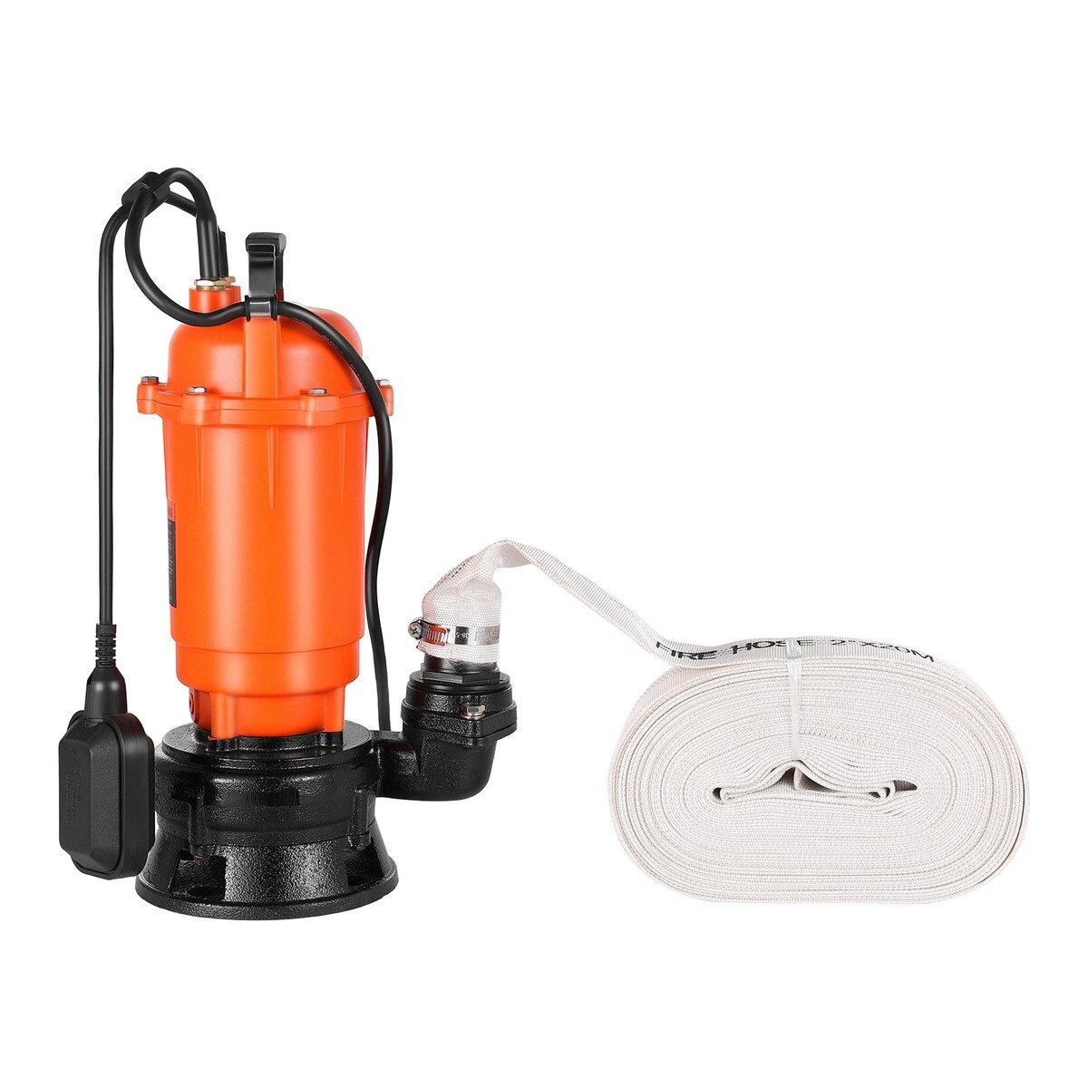 1500W Submersible Trash Pump, 21000 L/H