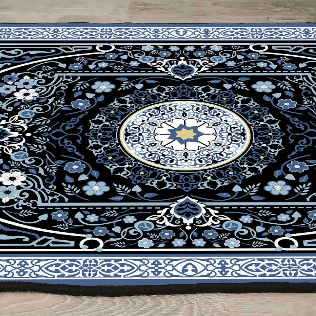 Decorative Special Design Modern Floor Rugs Patterned Non-Slip Base Washable