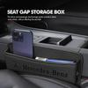 Wlfx3 For Benz Car Seat Gap Storage Box Leather Storage Pocket Keys Card Phone Holder Accessories CLS SLK Sport ML C200 C260 C300 W205
