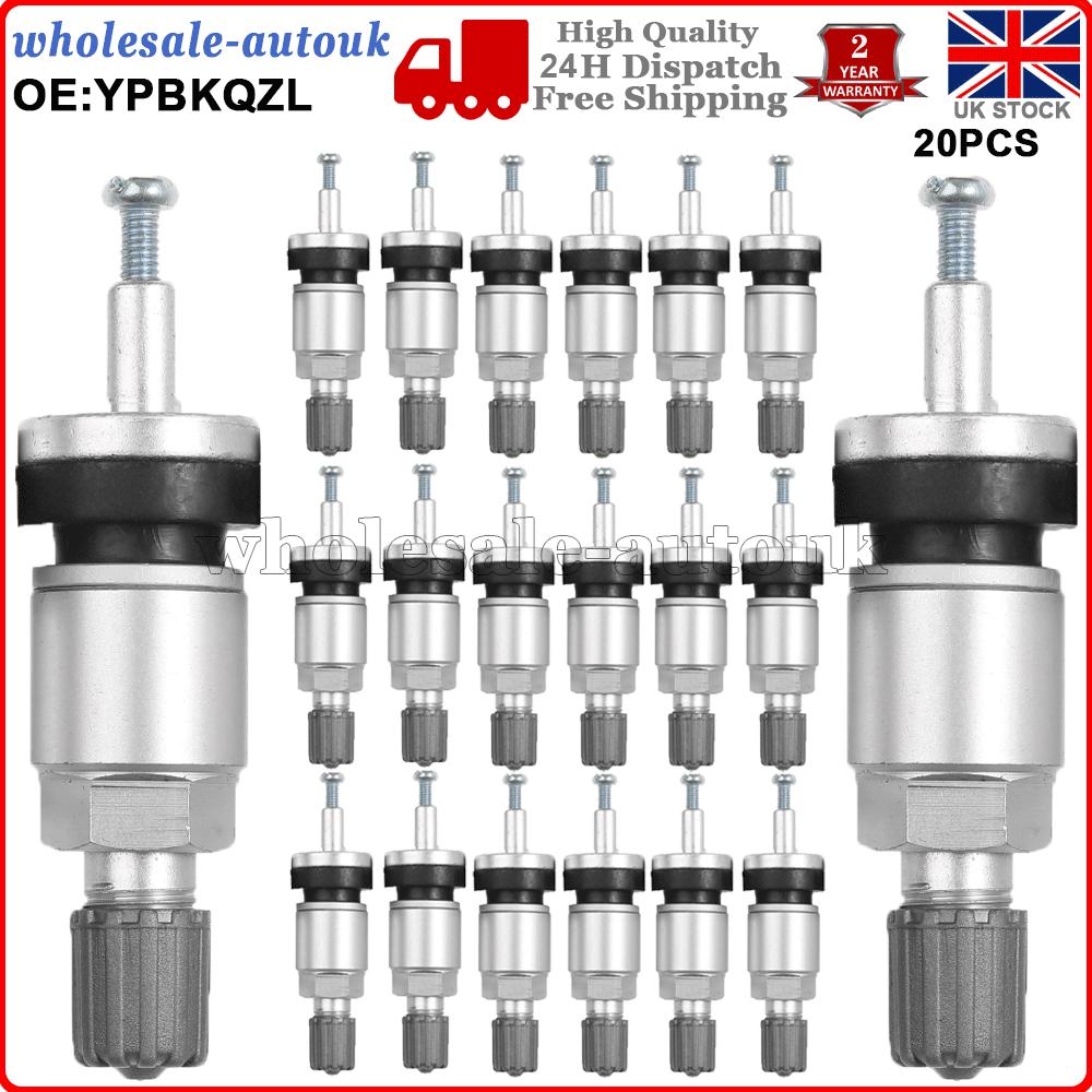 20 шт. Датчик TPMS Бескамерный вентиль для шин Для Buick Cadillac GM Алюминиевый YPBKQZL UK