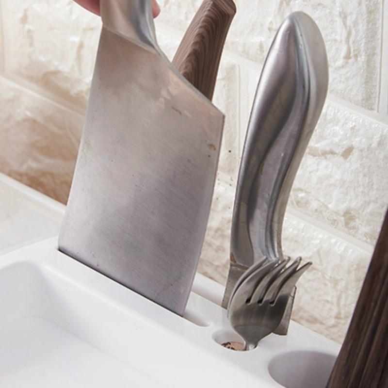 Kitchen Storage Multi-function Rack Spice Box Cutting Board Shelf Lid