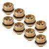 20PCS 360 Degree Misting Nozzles G1/2 Male Thread Atomizers Nozzles  Construction Site Dust Settling