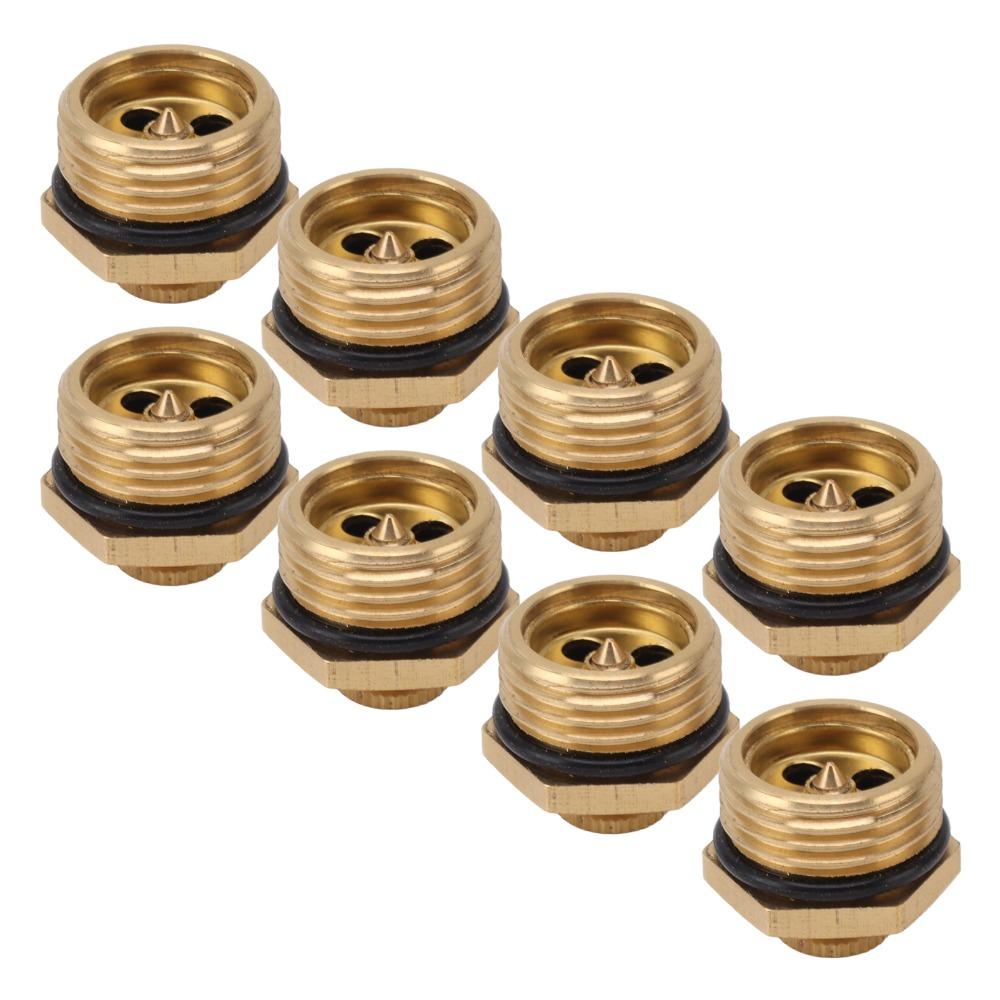 20 Pezzi Ugelli Nebulizzatori in Ottone 360 Gradi Ugelli Atomizzatori Nebulizzazione Serra
