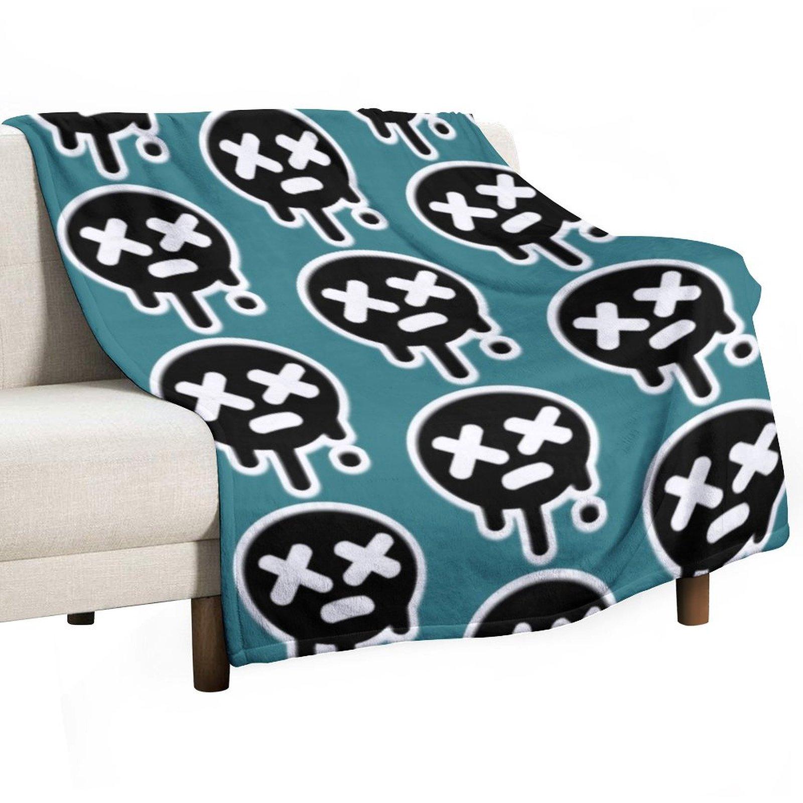 Bad Randoms Logo Throw Blanket Polar Giant Sofa Thermals For Travel Blankets For Baby Blankets 30x40in
