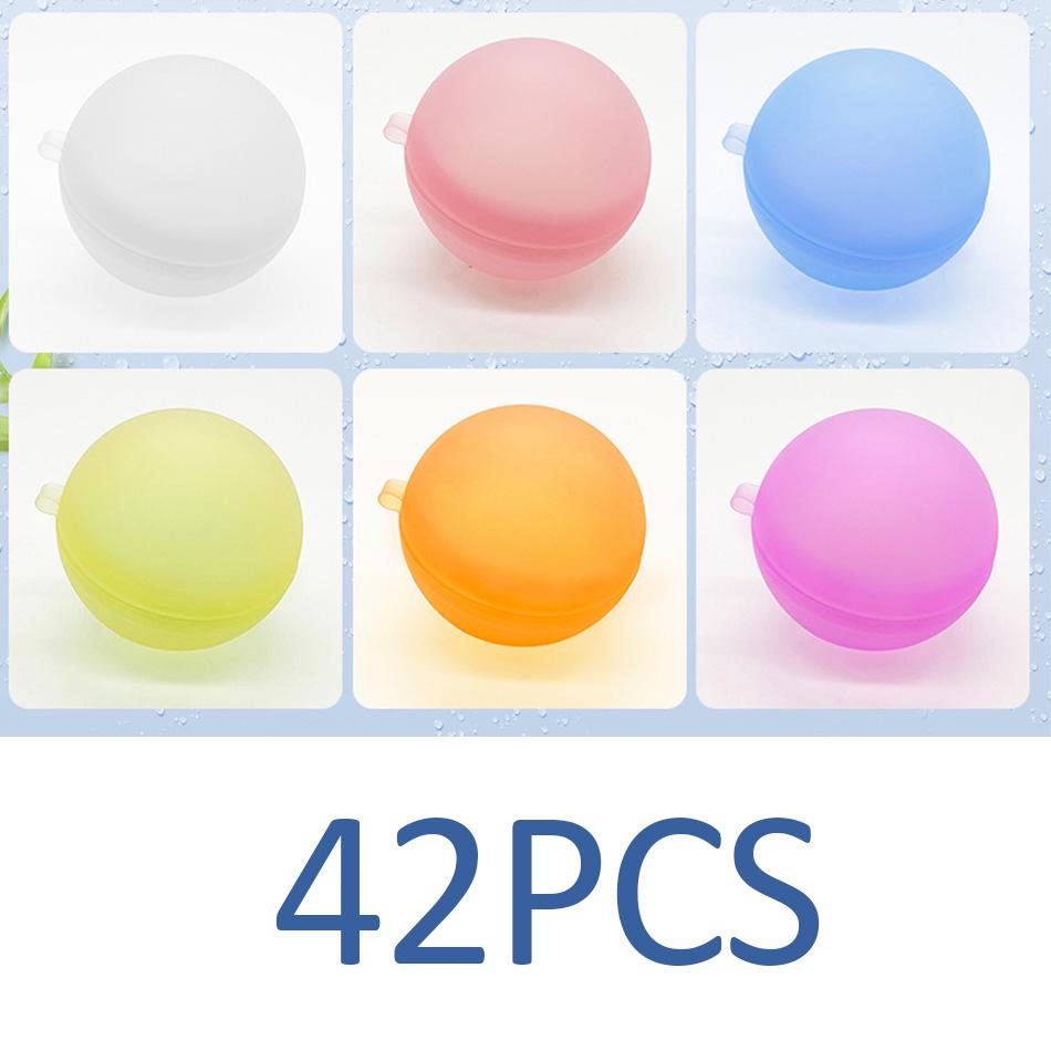 Neue wiederverwendbare Wasserballons, nachfüllbarer Wasserballon, schnelles Befüllen, selbstdichtende Wasserbomben, Spritzbälle für Kinderschwimmbecken