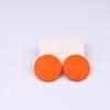 Pinkdudu Candy Color Round Acrylic Stud Earrings Color Sprayed Earrings Cute Simple Casual Earrings PD2232