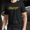 Vantage Guitars Logo (22-07a) Active T-Shirt Funny Size Mode American T-shirt