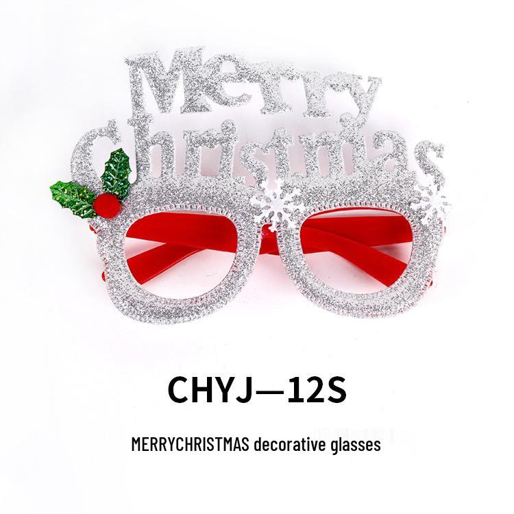 Festive Christmas Eyeglass Frames for Adults & Kids - Creative Holiday Party Accessories & Gifts