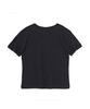 TAILOR STUDIO Campus Check Tailor Crop Short Sleeve Tee (Charcoal)