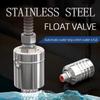 304 Stainless Steel Automatic Float Valve - 1/2" 3/4" 1" Ball Valve, Internal Mount For Water Tower Tank Level Control