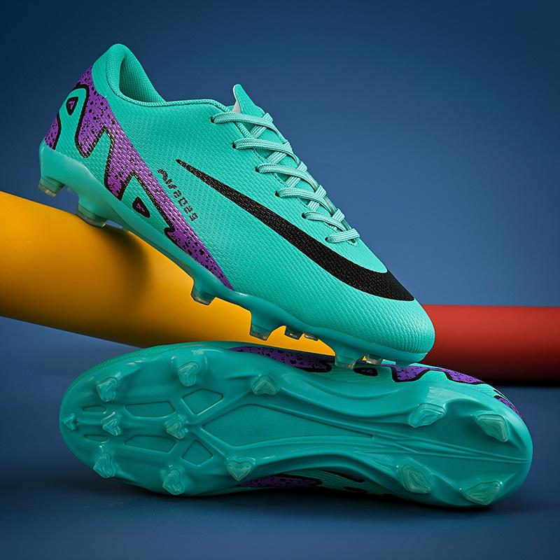 C Romesi thorn 15 children's low-top football shoes men's adult flat long nails broken nails training shoes