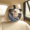 Bear Ear Baby Car Mirror Round Mirror Face Car Baby Observation Mirror  Newborn Travel